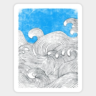Waves Sticker